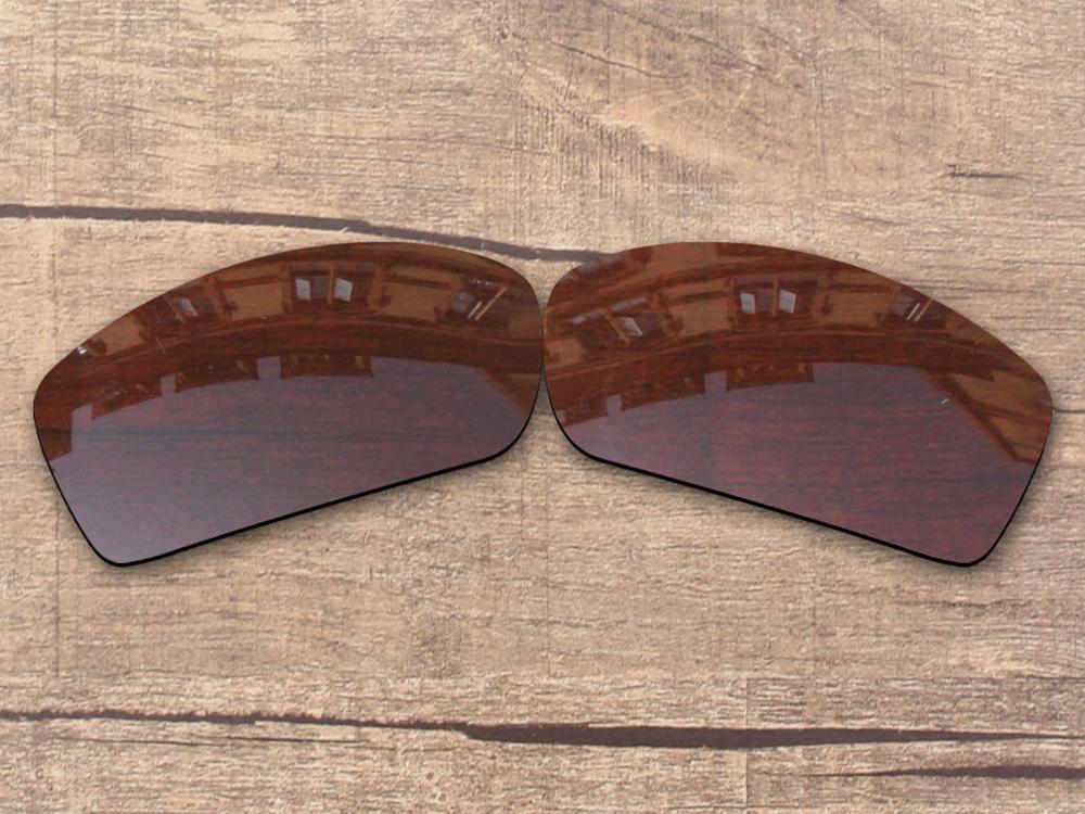 Vonxyz Meerdere Keuzes Gepolariseerde Vervanging Lenzen voor-Oakley Vierkante Draad 2 ) OO4075 Zonnebril: Bronze Brown