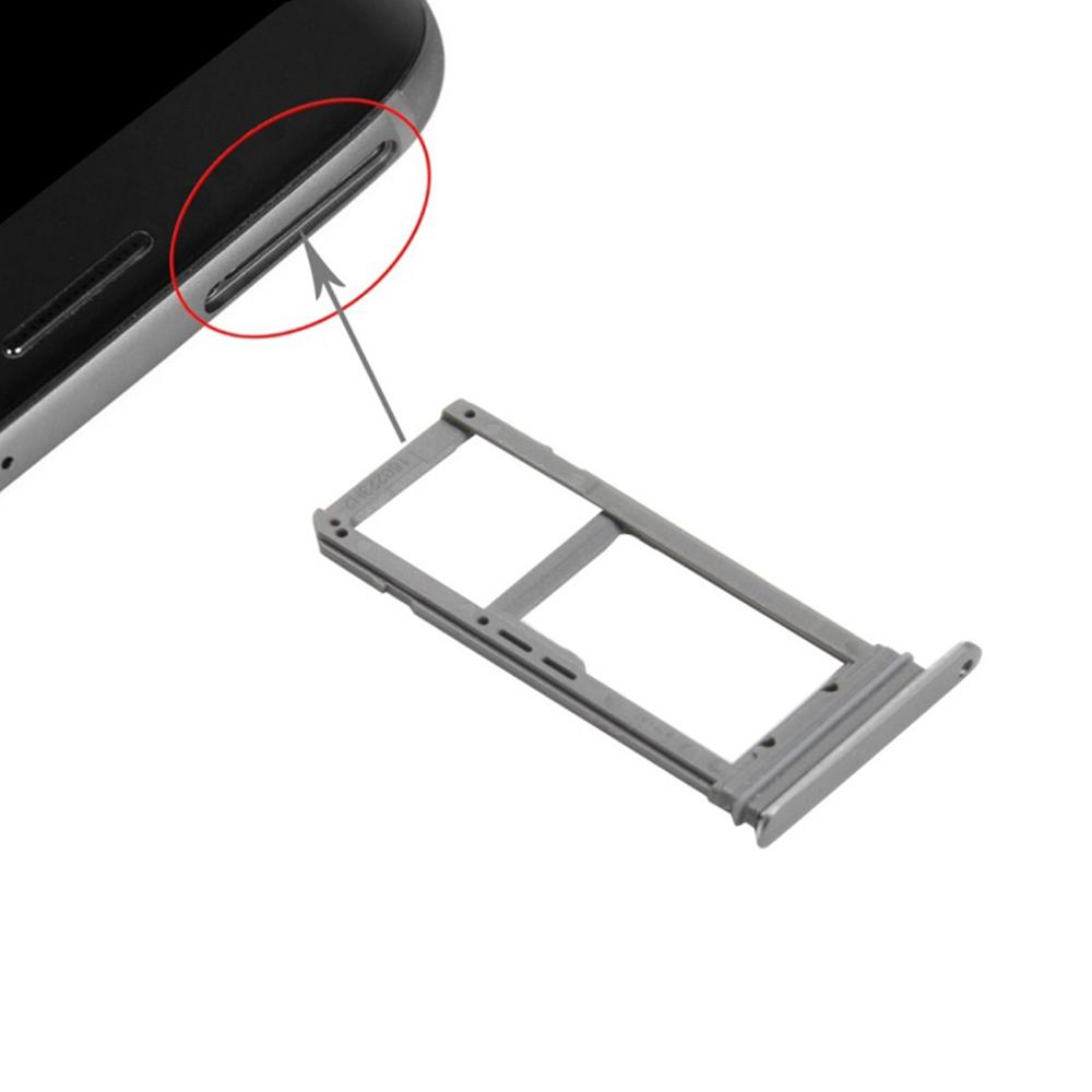 SIM Card Tray Dual Slot Holder Carrier Replacement Part for Samsung Galaxy S7 Edge/G935/Galaxy S7