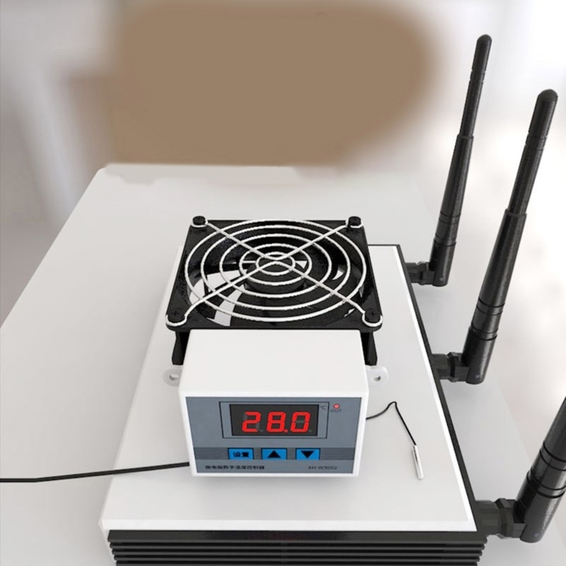 For Industrial Machine PWM Cooling Fan Intelligent Temperature Control Radiator