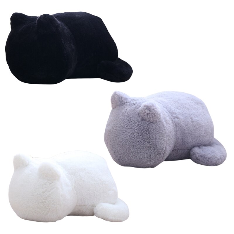 Comfortable Plush Pillow Toy Cartoon Animal Shape Plush Pillow Without Back View