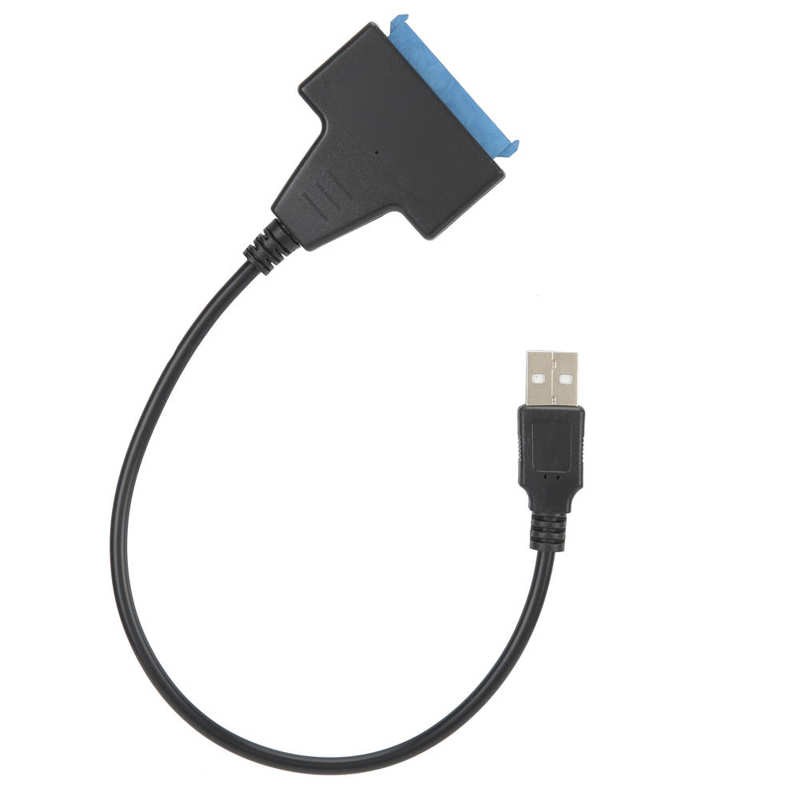 USB to Cable Portable USB 2.0 Port to Long Shell for SATA Interface Cable Equipment Accessory USB 2.0 To for SATA Cable for