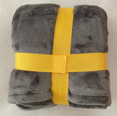 Winter Warm TV Pocket Hooded Blankets Adults Kids Bathrobe Sofa Cozy Blanket Sweatshirt Plush Coral Fleece Blankets Outwears: gray