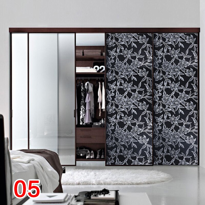 Czarna nieprzezroczysta naklejka zaciemniająca okno cieniowanie szklana folia przeciwsłoneczna folia izolacyjna prywatna anty-podglądająca samoprzylepna naklejka: 05