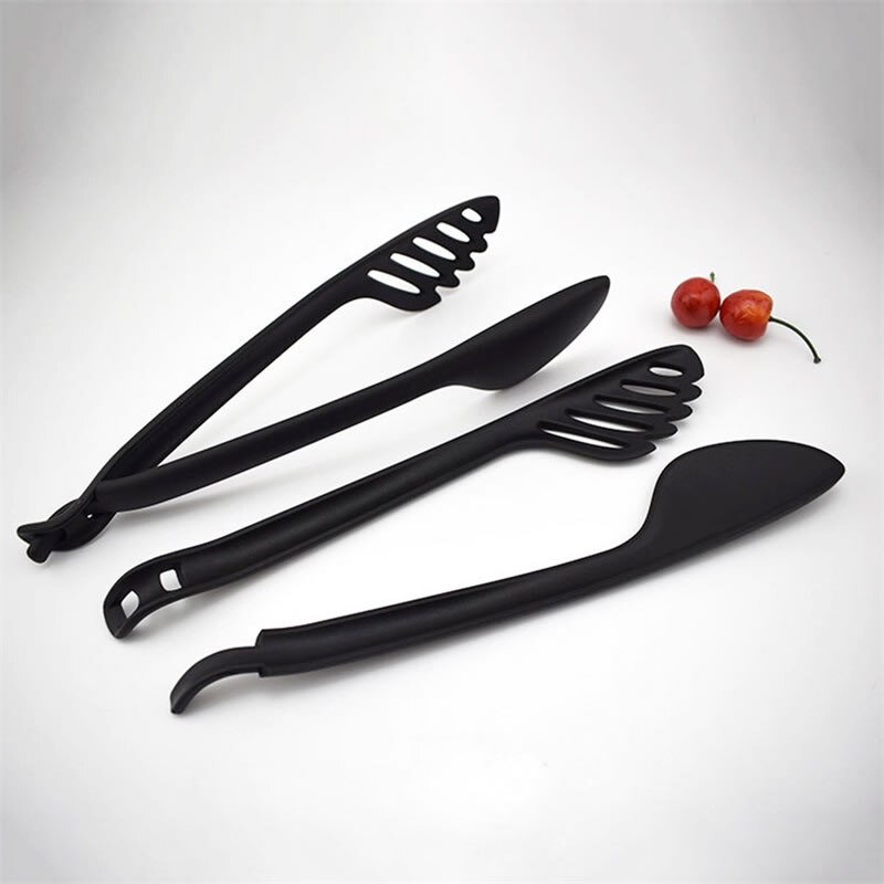 Pince à nourriture longue détachable en plastique tourneur salade Sandwich pince à Dessert gâteau pain pinces de service cuisine barbecue Grill outil de cuisson