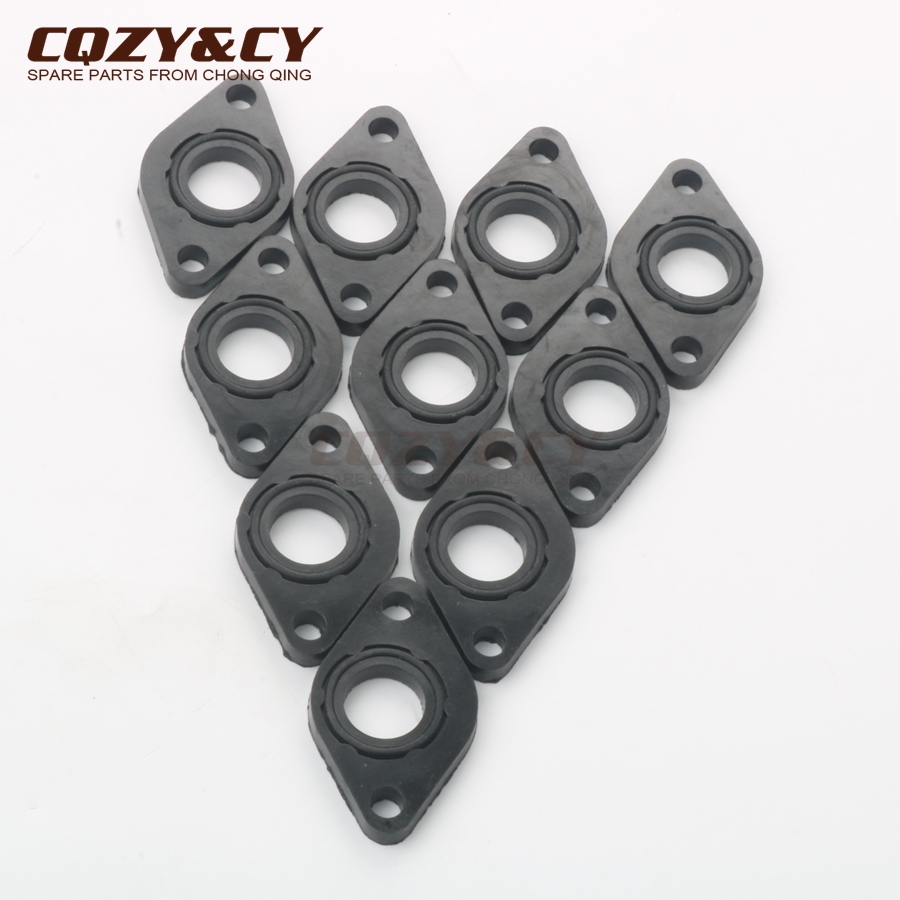 10pc Scooter Manifold spacer for Kymco Agility Basic 50 Filly Super 8 DJ S 50 Vitality 50cc LC 4-stroke