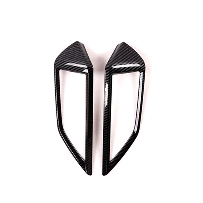 Car Air Conditioning Vent Outlet Cover Trim ABS Carbon Fiber for Subaru Forester Interior Accessories