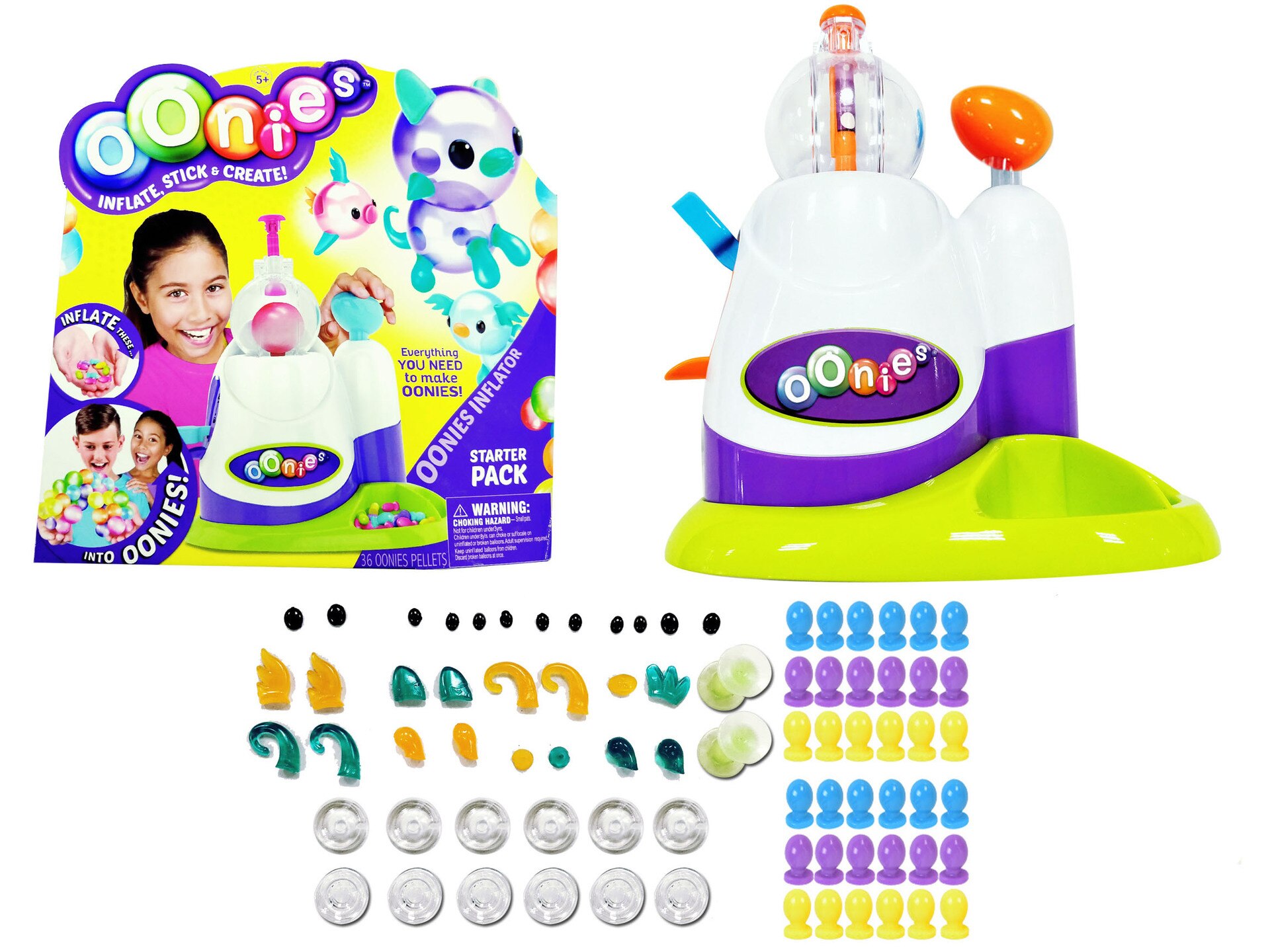 magic lijm muziek wave oonies kinderen DIY handgemaakte kleverige bal fun bubble inflator speelgoed: Onnies Ball DIY