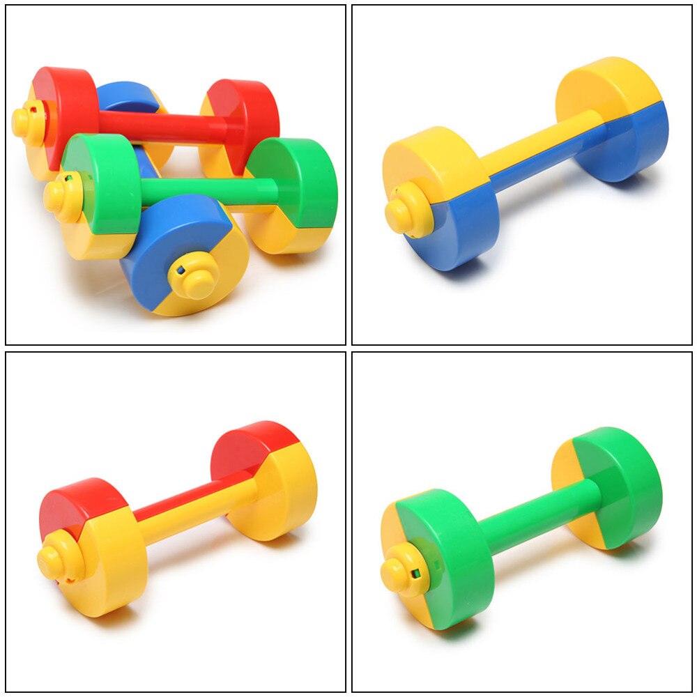 1 paire petit haltère Adorable Portable exercice haltères haltères pour enfants enfants