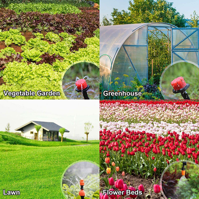 Garden Irrigation System Blank Distribution Tubing Watering Drip Kit Saving Water Automatic Irrigation JS23