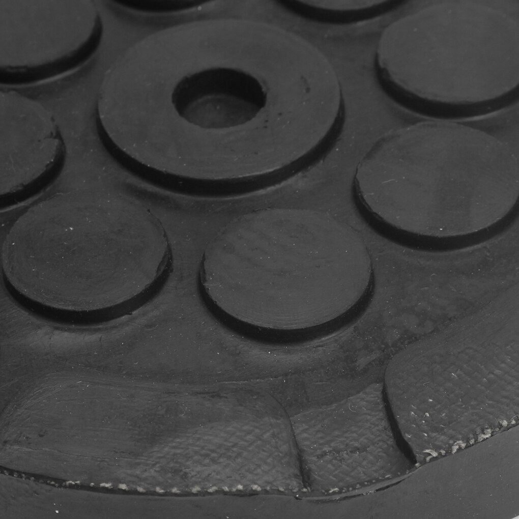 4 stk biljekk gummiarmputer autojekkløft universal rund 120mm