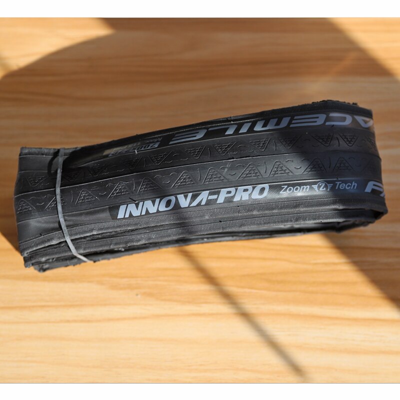 INNOVA-neumáticos de bicicleta de carretera ultraligeros, ruedas para bicicleta de carretera 120TPI Kevlar, 700g Zoom Tech pneu 240 80-700 PSI, 115 x 27C