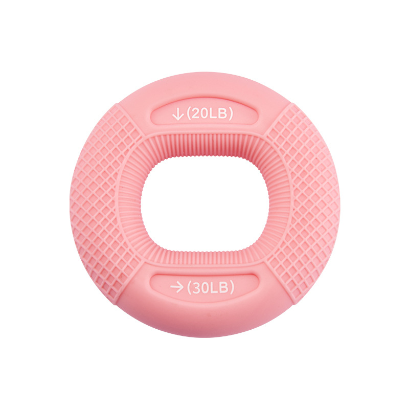 Einstellbares Hand-/Handgelenk-Trainingsgerät, Unterarm-Trainingsgerät, 10–60 kg, Handgriff-Trainer, kleiner Fingertrainer, Fingerstärke-Verstärker: Rosa