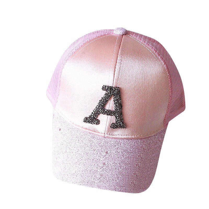 Niños gorra de béisbol con para orejas verano niños niña niño gorra de Sol de algodón gorra de béisbol, de hip hop niñas sombrero Czapka Z Daszkiem: pink mesh A