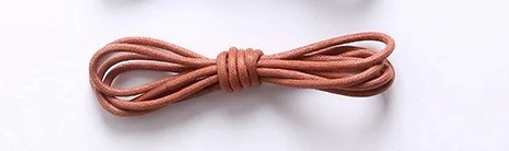 1 Paar Waxed Katoen Ronde Schoenveters Lederen Waterdichte Schoenveters Heren Laarzen Schoenveter Schoenveter Lengte 80/100/120/140Cm P2: Khaki / 80cm