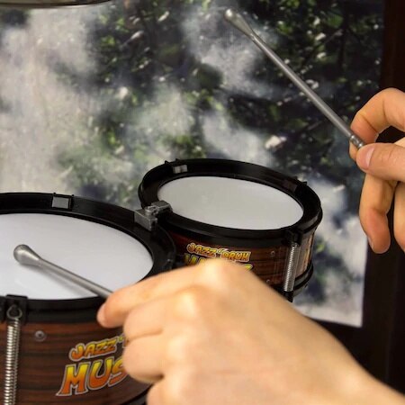 Speelgoed Drum Set 3 Stuks Kleine Maat Educatief Ontwikkelaar Speelgoed