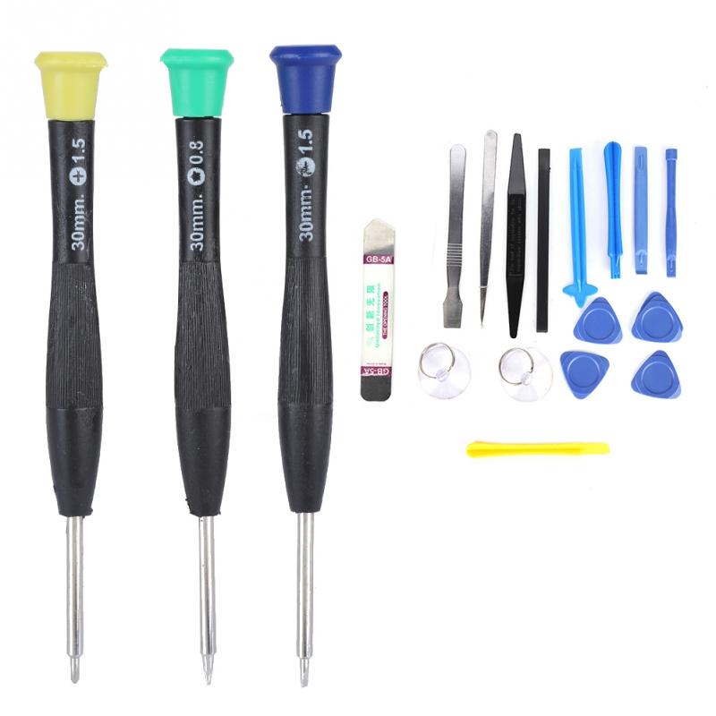 20 in 1 Mobile Phone Repair Tools Kit Screwdriver Set for Phone Tablet Universal On