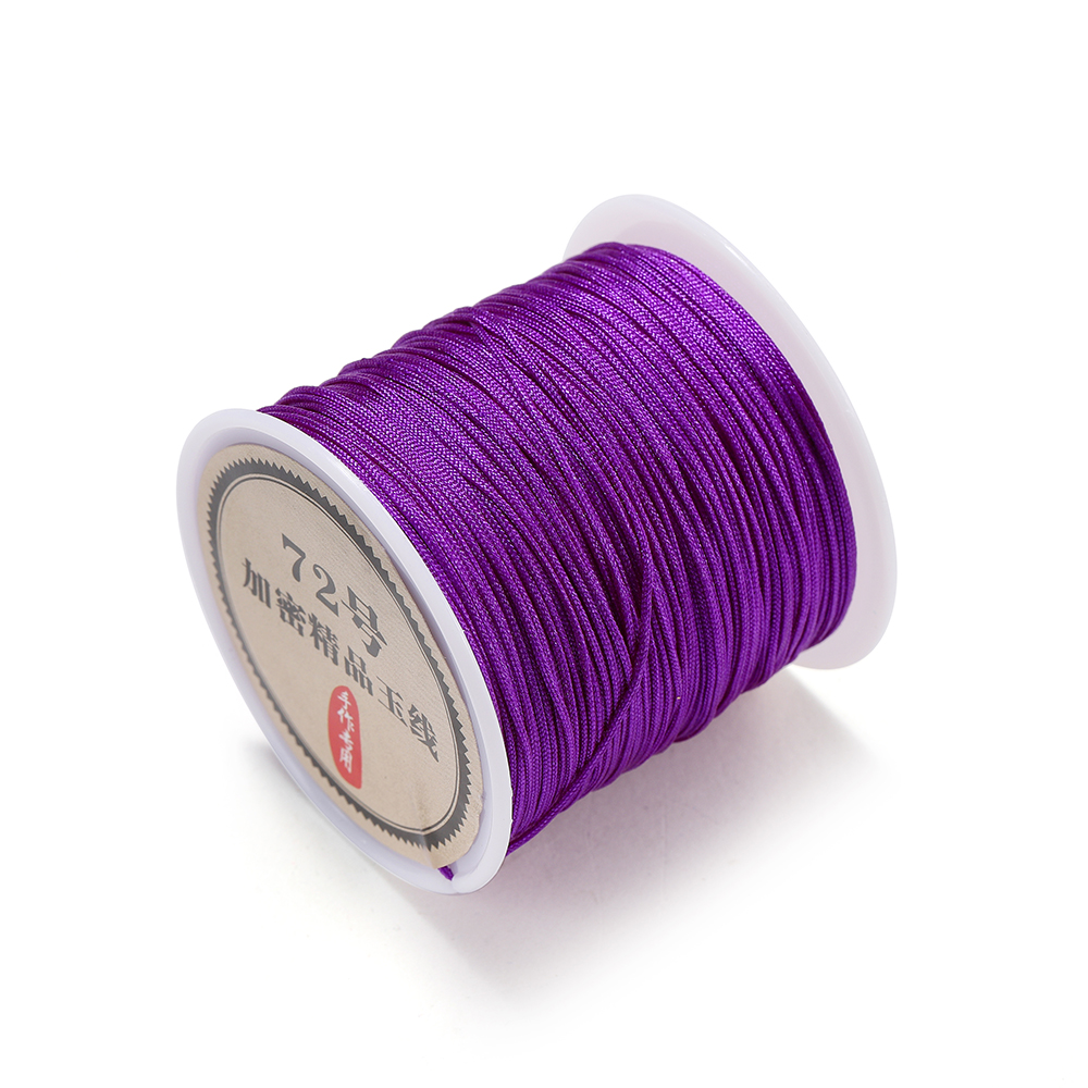 10/50M 0.8mm Nylon Draad Koord Chinese Knoop Armband Gevlochten String voor DIY Kwastje Kralen Shamballa String sieraden Maken