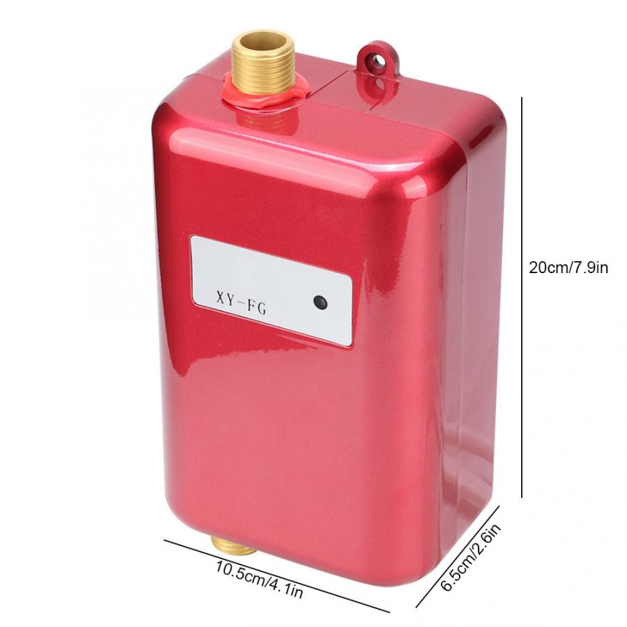 Mini Electric Tankless Instant Water Heater Bathroom Kitchen Washing Electric Instant Cold Dual Use Water Heater