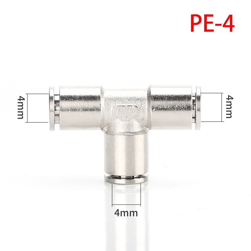 PU PG PE Brass Metal Pneumatic Quick Coupling 4 6 8 10 12mm Apply Air Compressor Hose High Pressure Connector High temperature: PE4