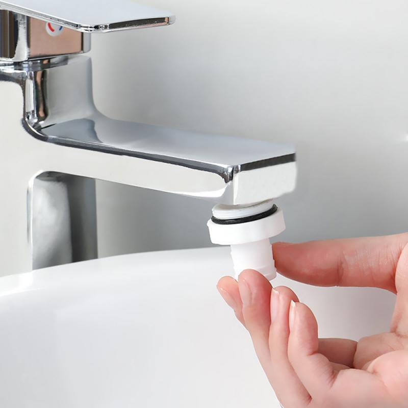 1/4pcs Kitchen Faucet Water Adapter Plastic Shower Faucet Splash Head Adapter Water Faucet Nozzle Faucet Accessories