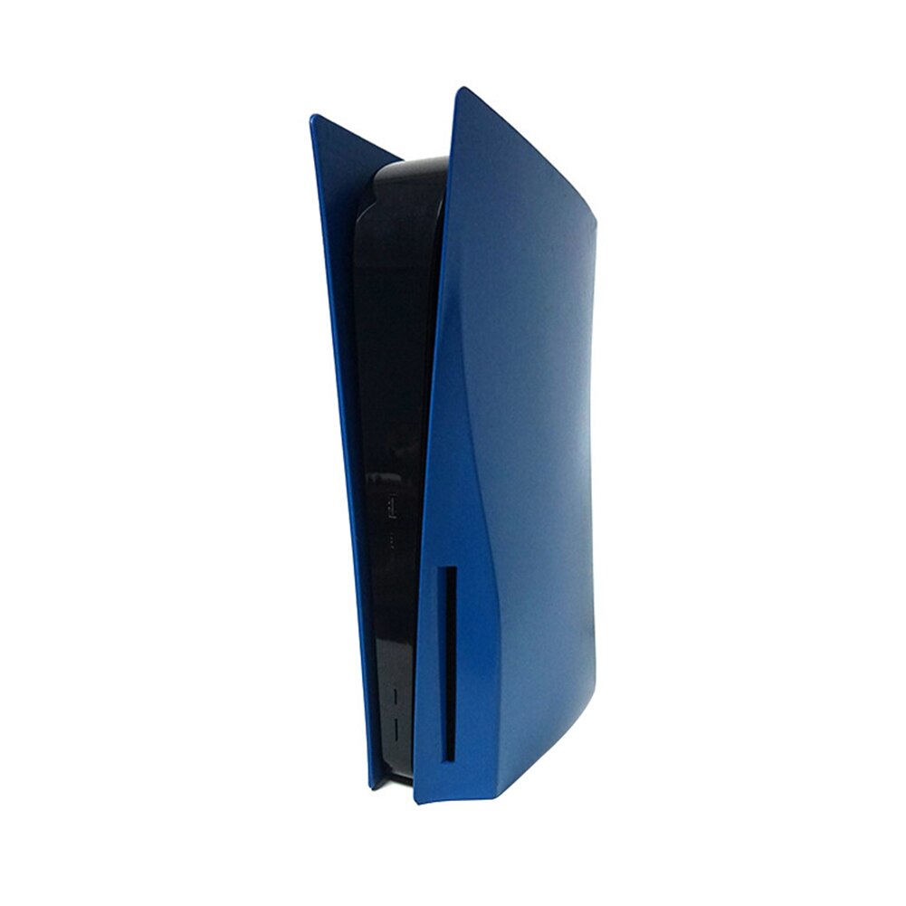 Gaming Host Cover Skin Anti-Scratch Dustproof Shell Case for Sony PS5 Game Console Accessories Replacement Parts: Blue