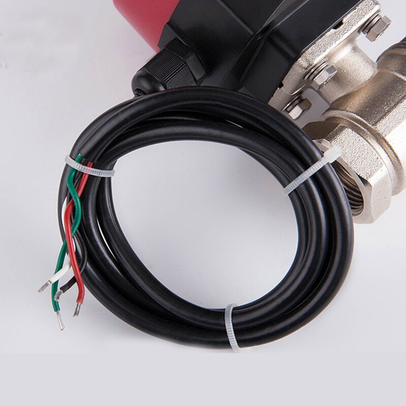 DN15 DN20 electric valve actuators solenoid valve 24v water electric valve