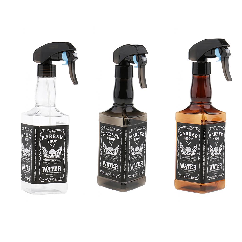 Empty Spray Bottle Plastic 500ml Safe Trigger Sprayer for Cleaning Products Garden using Beauty Treatments