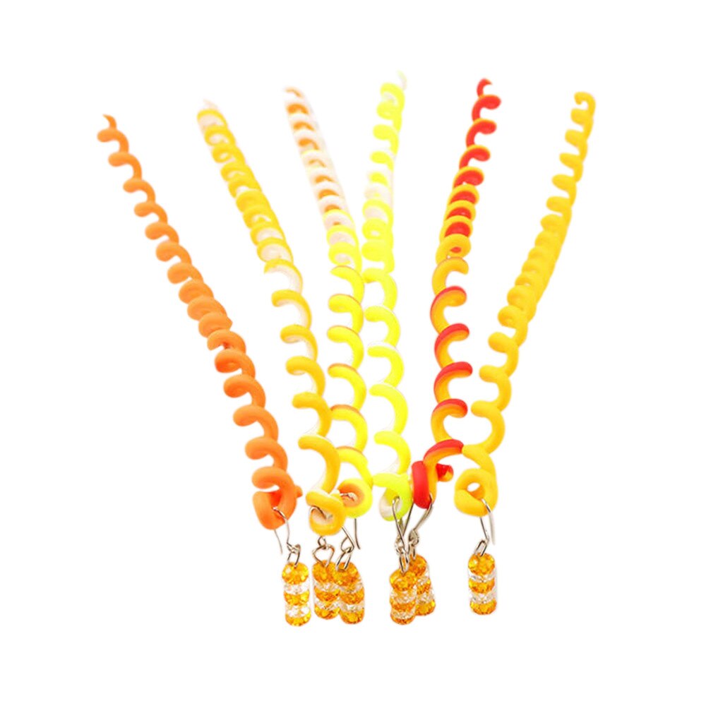 6/set Rainbow Color Headband Cute Girls Hair band Crystal Long Elastic Hair Bands Hairwear Hair Accessories hair ornament