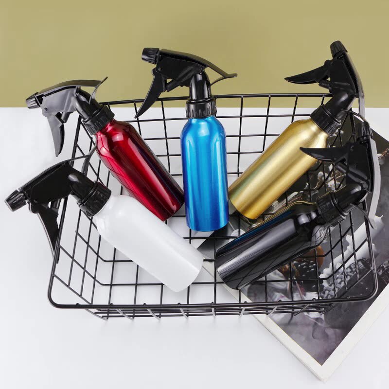 Bouteilles de pulvérisation en aluminium, rechargeables, pour Salon de coiffure, outils de coiffure, 200ml, 1 pièce