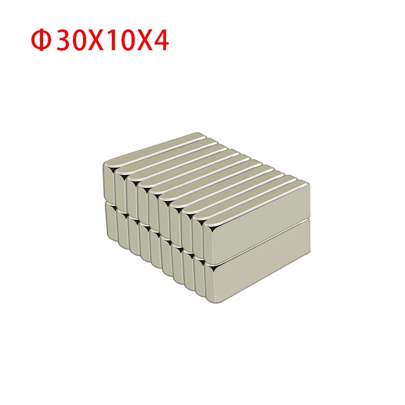 Neodymium magnet strip 30x10x4mm small rectangular magnet Super strong permanent rare earth magnet Imanes magnetic strip
