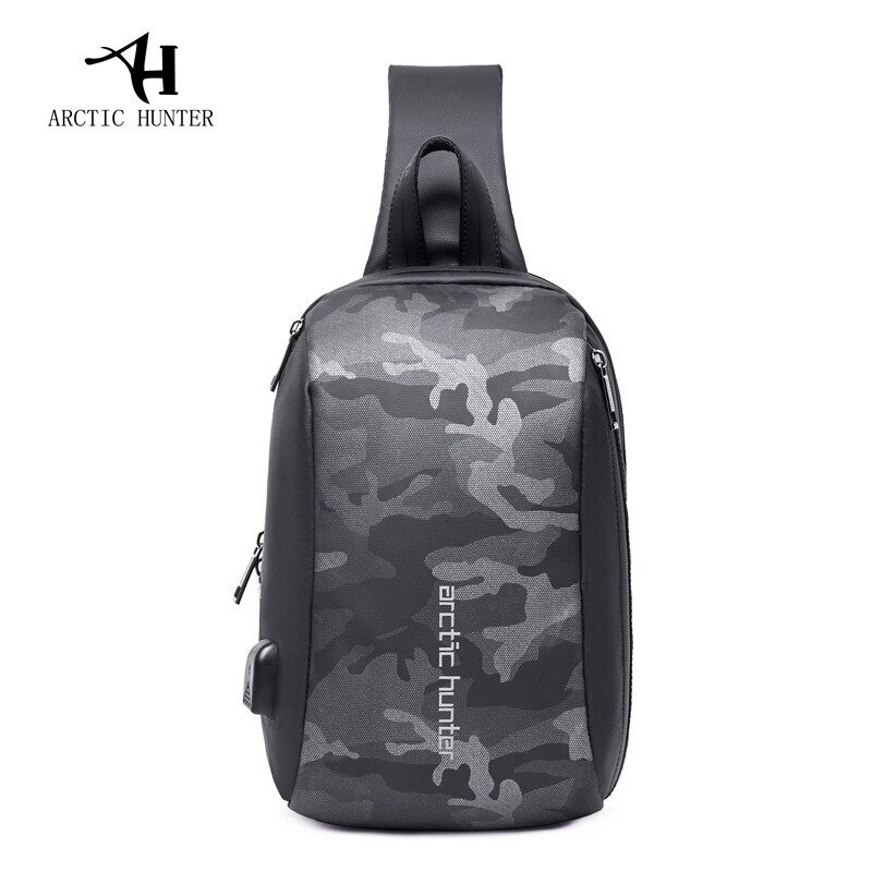 Arctic hunter casual usb waterdichte heren borsttas messenger bag jeugd zakelijke reistas grote capaciteit heren schoudertas: Camouflage
