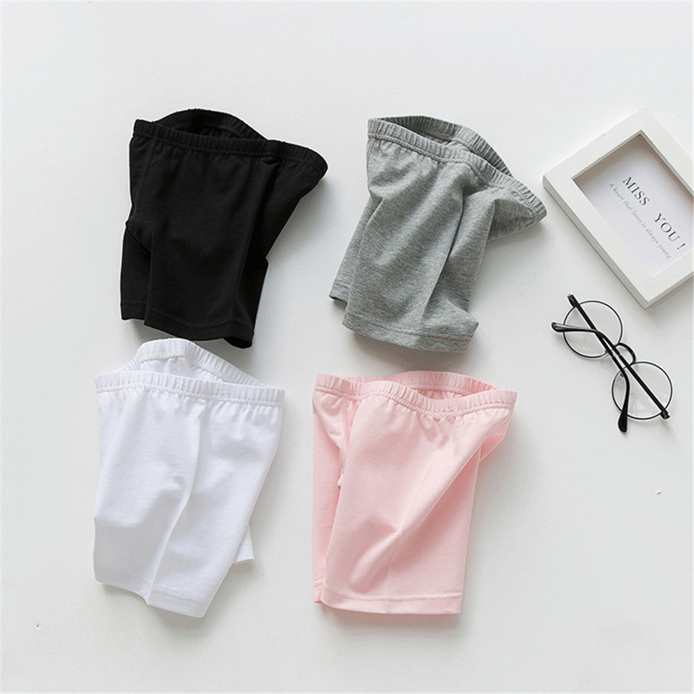 Pantaloni Leggings per bambina in puro cotone morbido di alta qualità per bambini 2-13 anni