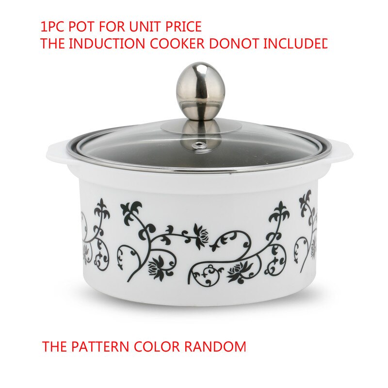 1PC Soup Pot Stainless steel Mini pot one person one pot Self-help Pot Rotating shop Induction Special Use: Default Title