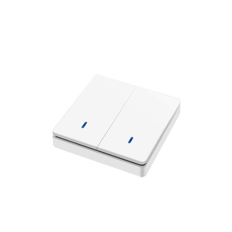 Wofea 433 mhz trådløs vægafbryder til lyslampe  rf 86 vægpanelsender sikkerhedsafbryder &amp;  ac 110v 220v relæafbryder: Kontakt 2