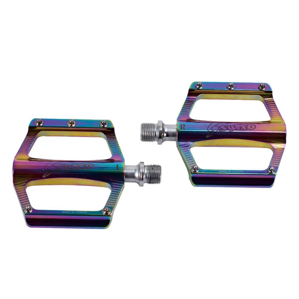 Promend Fiets Pedaal Quick Release Road Fiets Aluminium Pedaal Anti-Slip Ultralight Pedalen Lagers Pedale Fiets Accessoires: MULTI