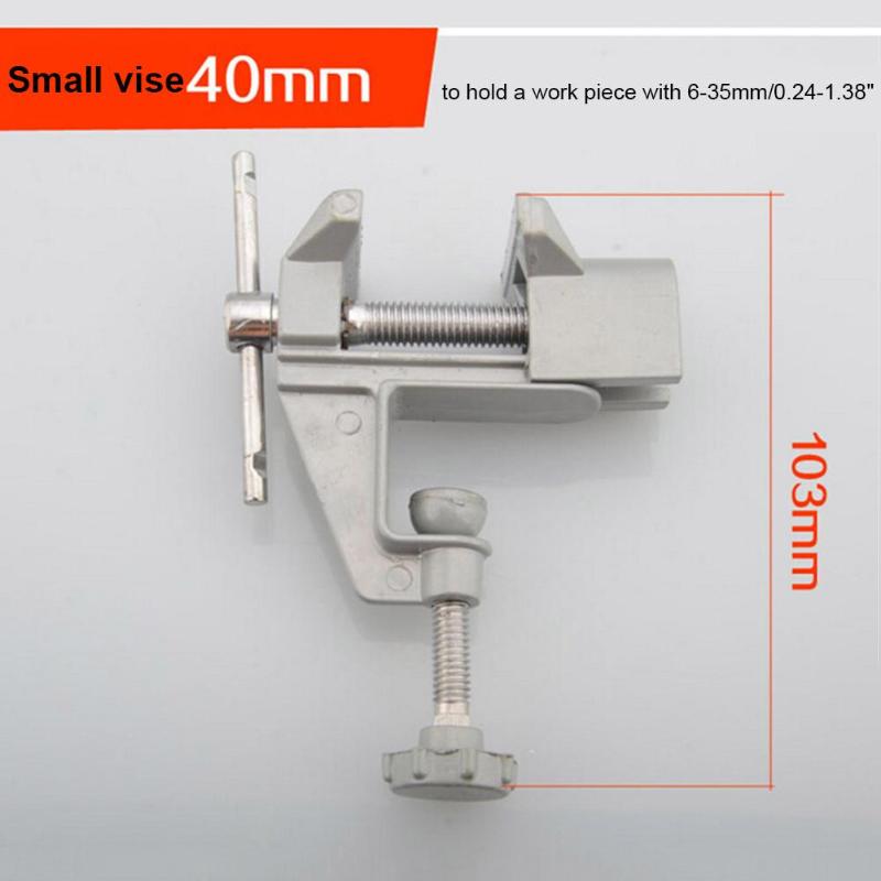 Aluminium Alloy Mini Table Vice Bench Clamp Screw Vise for DIY Craft Machine Fixed Repair Tools