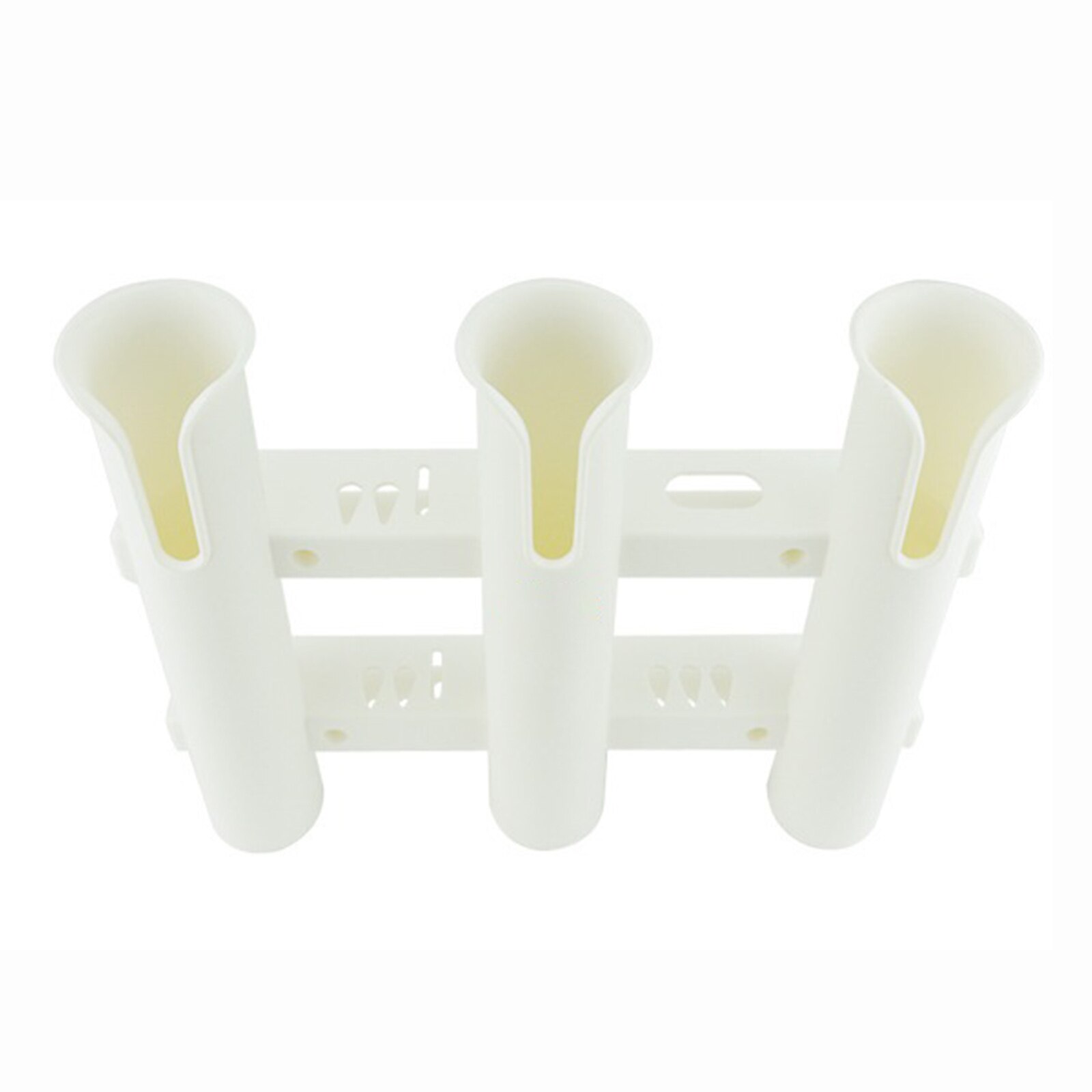 3 Tubes Link White Plastic Fishing Rod Racks Holder Fishing Rod Rack Socket For Boat Fishing Accessories Space saving