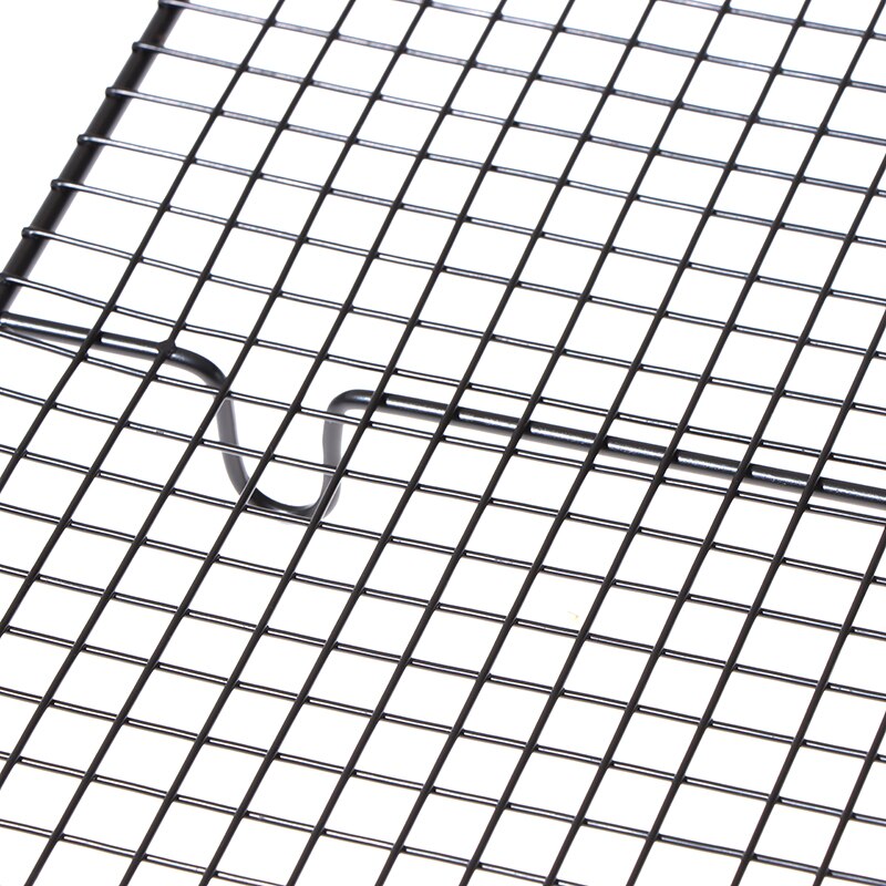 Stainless Steel Wire Grid Cooling Tray Cake Food Rack Oven Kitchen Baking Pizza Bread Barbecue Cookie Biscuit Holder Shelf