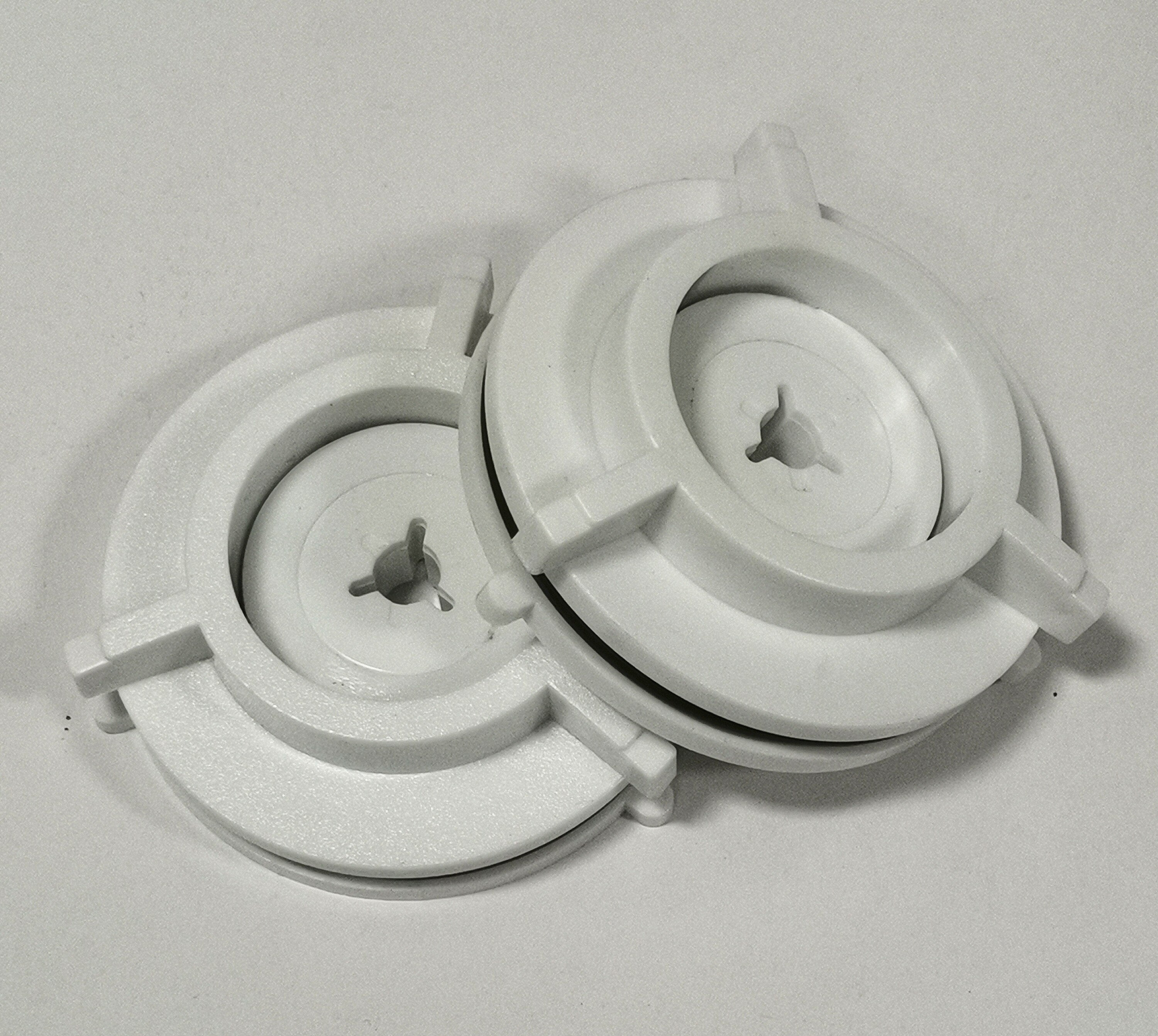 Opener, tape reel, 10-inch tape reel tape, tape recorder, pair: Transparent