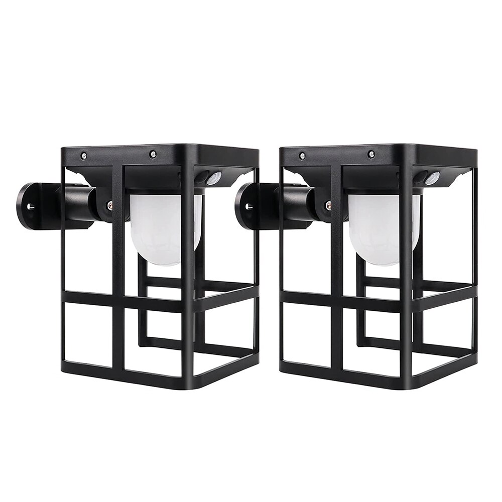 LITOM Solar LED Outdoor Light Waterproof Garden Decor Lamps for Balcony Courtyard Street Wall Light Garden Outdoor Solar Lamp: Orange