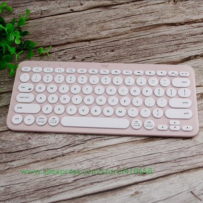 Weiche Silikon Tastatur Abdeckung Schutz Film Für logitech K380 K 380 Bluetooth tastatur multi-gerät mechanische Haut Schutz: Weiß