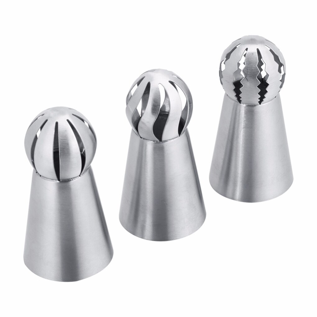 1 Pcs Russo Fiore Icing Piping Ugelli Consigli Cupcake Decorating Ugelli Tip Sfera Sfera Attrezzi Della Decorazione Della Torta Della Pasticceria Strumenti