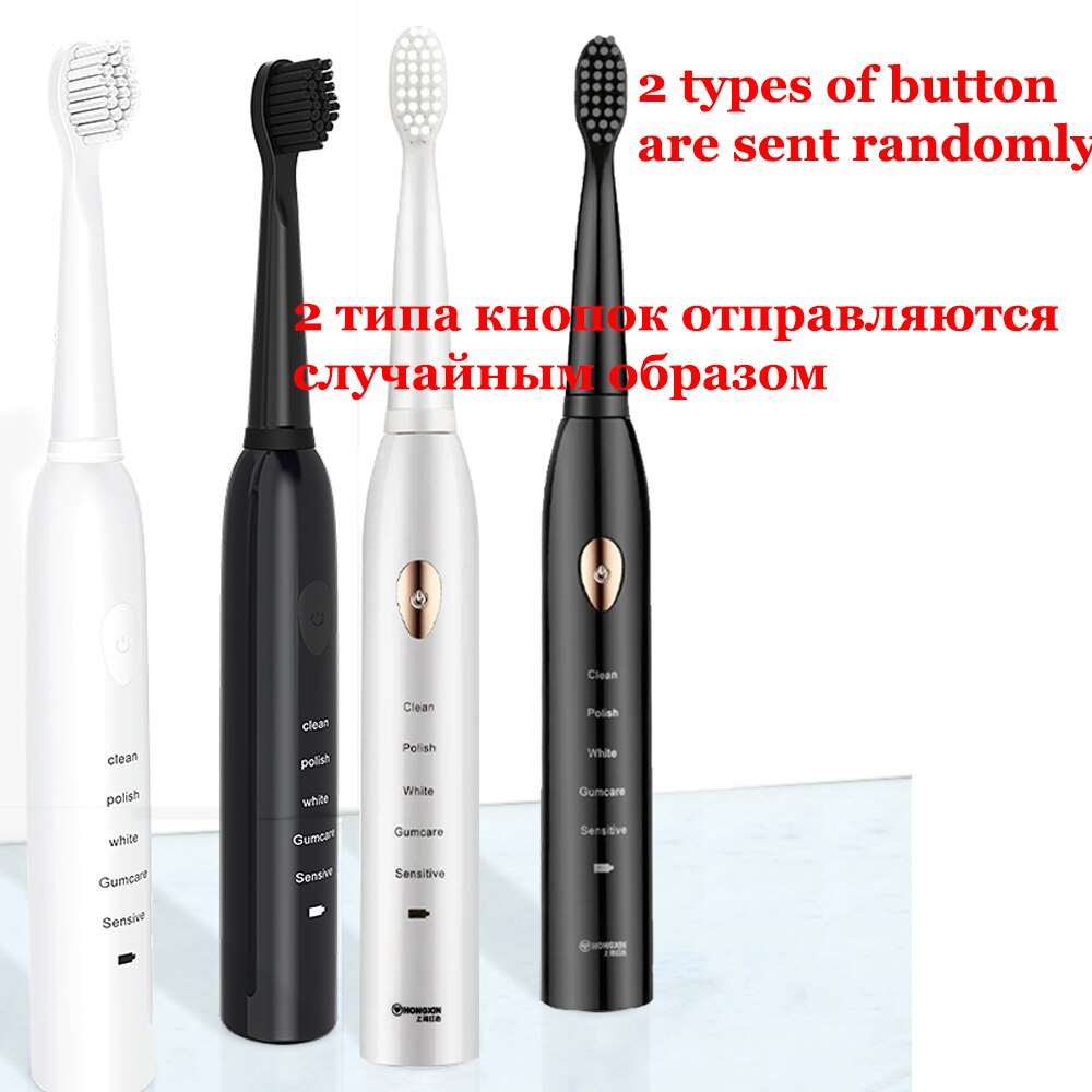 Poderoso ultra sônico sonic escova de dentes elétrica carga usb recarregável escovas de dentes lavável branqueamento eletrônico escova de dentes