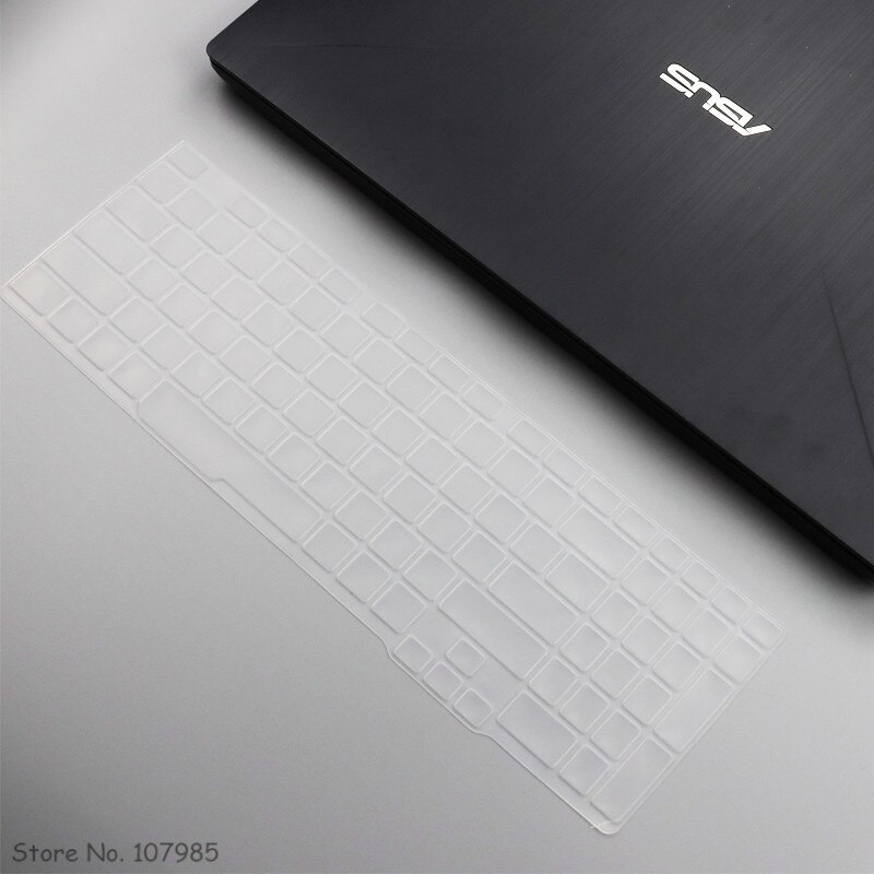 Laptop Keyboard Skin Cover Voor Asus Tuf Gaming A15 FA506 FX506 FX506LI TUF506IV TUF506IU Gaming A17 TUF706IU F15 Gaming Laptop: Clear