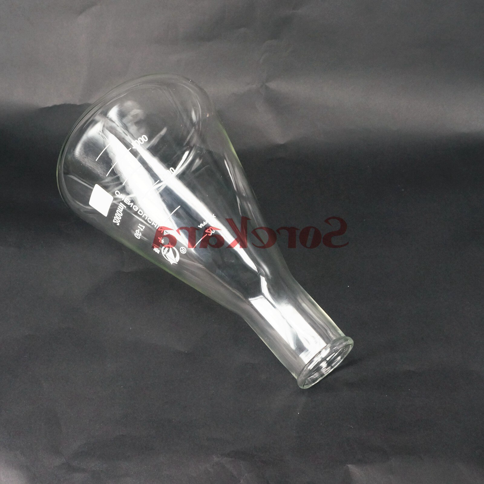 2000ml Narrow Neck Borosilicate Glass Conical Erlenmeyer Flask For Chemistry Laboratory