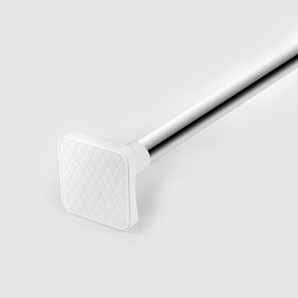 Racks Extendable Pole Clothes Hanging Strong Bearing Shower Curtain Rod Multifunctional Anti Rust Balcony Stainless Steel