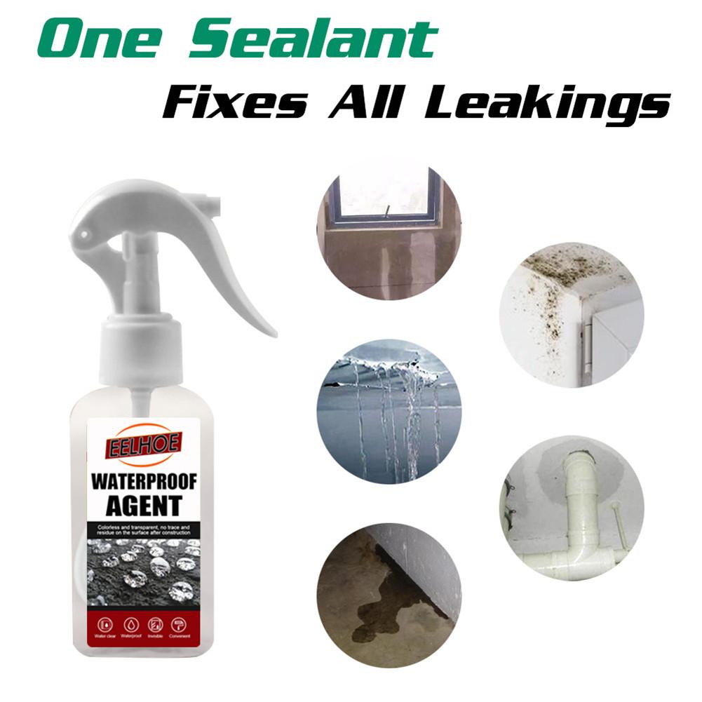 100ml Mighty Sealant Spray Anti-Leaking Sealant Spray Leak-trapping Repair Spray Waterproof Glue Agent Multipurpose Wall Repair