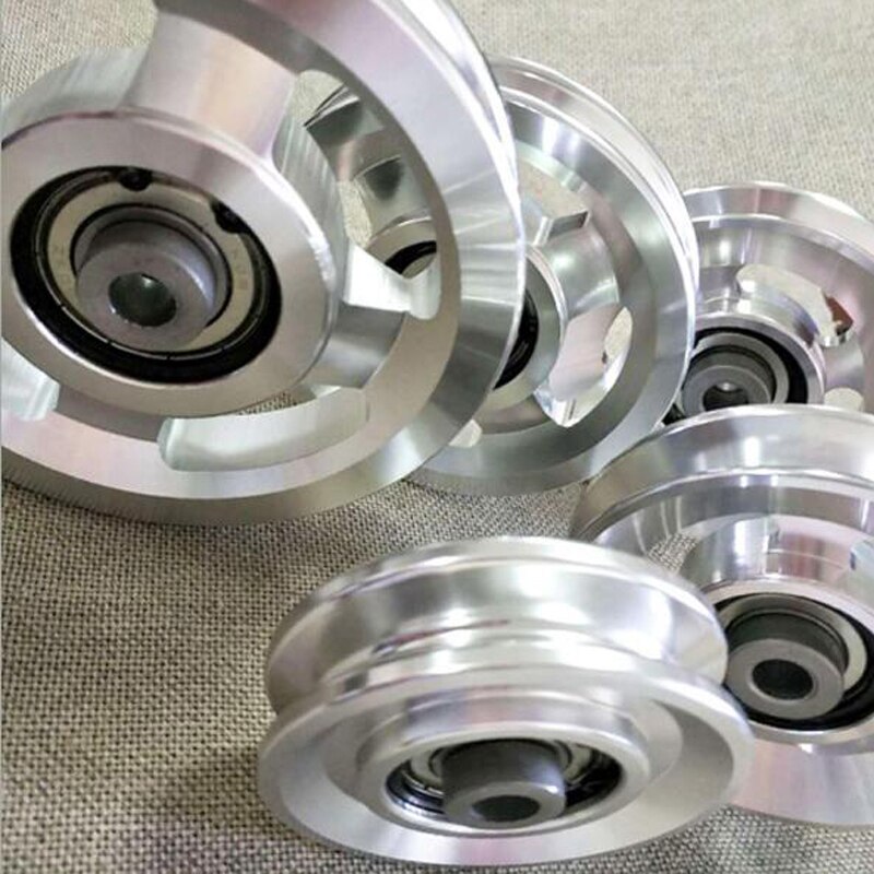 Universal Aluminum Alloy Pulley Bearing Wheel Cable Wear-resistant Fitness Equipment Accessories