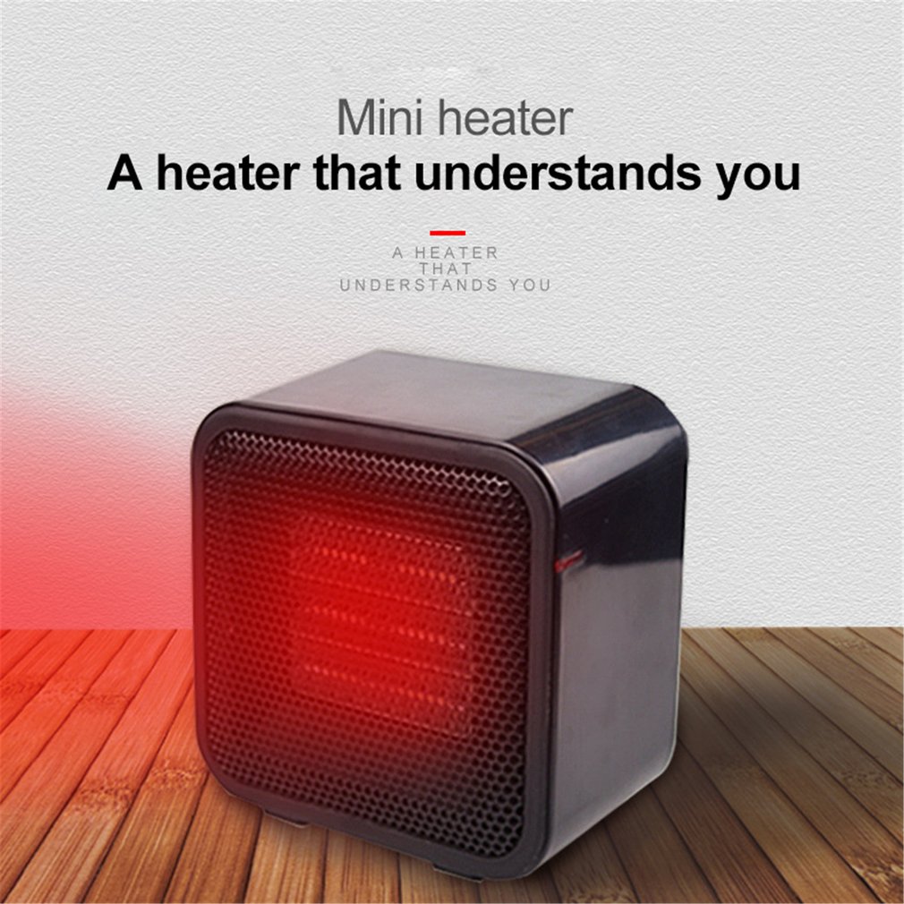 Speed Silent Heater Fan Heater Desktop Mute Heater Thermostat Office Dormitory Home Mini Heater PTC Ceramic Heating Stove