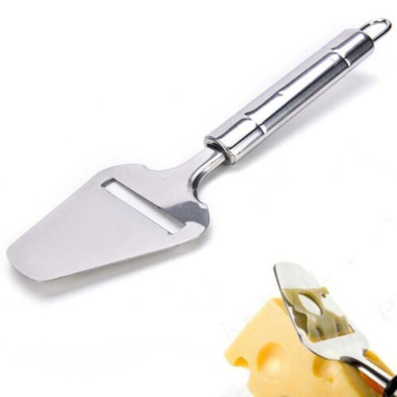 1pc Cheese Slicer Silver Stainless Steel Cheese Peeler Cheese Slicer Cutter Butter For Kitchen Cooking Cheese Tools
